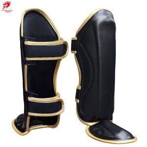 Diseño flexible y ligero, protectores de espinilla transpirables para entrenamiento, actividades deportivas y protección física, al por mayor. - Product Image 1