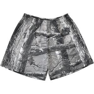 Shorts de basket-ball en mesh pour homme, imprimé jungle, imprimé intégral, légers, respirants, vêtements de sport d'été - Product Image 3