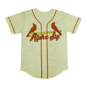 Maillot de baseball OEM en polyester de haute qualité, design moderne, confortable, sublimé, personnalisé pour équipes sportives professionnelles - Product Image 1