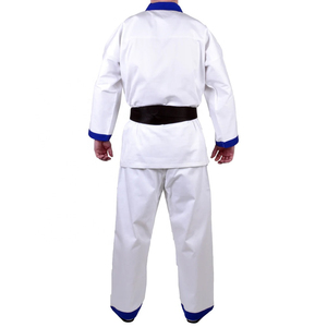 ชุดยูนิฟอร์ม BJJ ยูนิเซ็กซ์ขายดี MOQ ต่ำ พร้อมโลโก้ด้านหน้า รับผลิตแบบ OEM อุปกรณ์ฝึกซ้อม น้ำหนักเบา ยืดหยุ่นได้ ผลิตจากผ้าฝ้าย 100% - Product Image 2