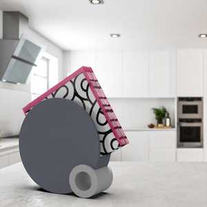 <b>Epoxy</b> Resin & Wood Napkin Holder Round High Quality Napkin Holder Modern Design Dinner <b>Table</b> Best Price From India - Product Image 2