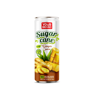 Jus de canne à sucre avec gingembre 320ml VOTRE MARQUE – Échantillon Gratuit, Marque Privée, Fabrication OEM, Boisson du Vietnam - Product Image 1