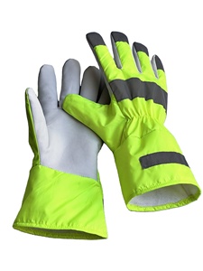 Gants de travail en cuir Cuir de vachette de sécurité Double paume en cuir Construction Jardinage Conducteur Doublure en coton Gants Heavy Duty Hommes Femmes - Product Image 3