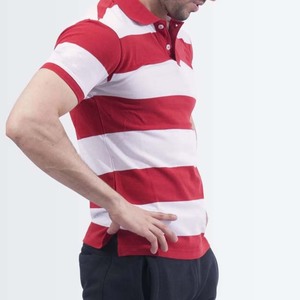 Camisetas Polo Ligeras para Hombre, al por Mayor, Diseño Moderno, Calidad Premium, Patrón Sólido, Tela Personalizada - Product Image 3