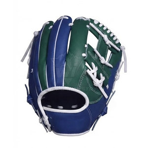 Gants de baseball en cuir souple avec poche renforcée pour attraper, lancer et entraîner en extérieur - Product Image 2