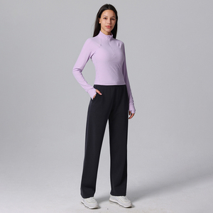Nuevas y Elegantes Camisetas Deportivas de Manga Larga 2025 para Mujer, de Tela Modal, Transpirables, de Compresión, de Secado Rápido, Ajuste Ceñido, Protección UV - Product Image 1