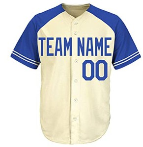 Robe de baseball pour femme à manches courtes, logo uni imprimé par transfert thermique sur le devant, entièrement boutonnée - Product Image 2