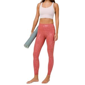 2026 New Arrival Women's Mid Waist Breathable Cotton/Bamboo Fiber Gym & Yoga Wear Fitness <b>Leggings</b> Solid <b>Pattern</b> Knee-Length - Product Image 1