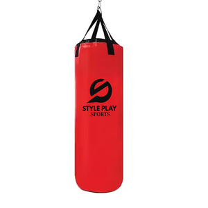 Equipo de Entrenamiento de Boxeo, Sacos de Boxeo de Cuero PU con Diseño Personalizado, Costuras Resistentes, Sacos de Boxeo de Alta Resistencia - Product Image 1