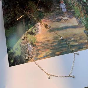 Collier Ciel Étoilé Minimaliste Luxueux Simple et Polyvalent à Lumière Intense avec Perles d'Eau Douce Naturelles - Product Image 4