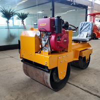 Compacteur routier vibrant hydraulique diesel 3 tonnes à roue avant, autoporté et entièrement hydraulique