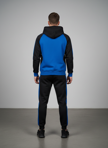 Conjunto de Sudadera con Capucha y Pantalones Deportivos Personalizados de 450 GSM, Sudadera Holgada de Estilo Urbano, Fabricante de Trajes Deportivos para Hombre - Product Image 3