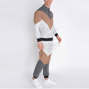 Premium Quality Eco-Friendly Lightweight Winter Men Tracksuit with Solid Pattern Breathable Fabric and Athletic Comfort Design - Product Image 2