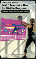 Autocollant mural d'entraînement de pickleball, autocollant de cible d'entraînement de pickleball auto-adhésif pour enfants et adolescents, taille personnalisée 90x120cm