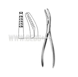 Fórceps de corte de hueso Semb de acero inoxidable curvo lateral de 10 ''de alta calidad Juego de instrumentos de fabricación al por mayor más vendidos - Product Image 6