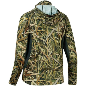 Sweat à capuche de chasse sportif surdimensionné pour homme - Imperméable et à séchage rapide, respirant, en polyester/coton écologique - Product Image 4