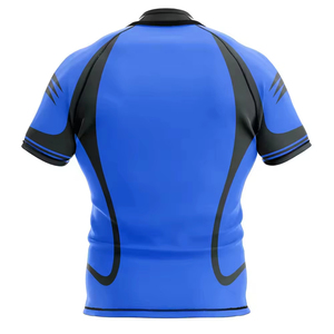 Camiseta de Rugby Personalizada, Talla Grande, Unisex, Transpirable, Antibacteriana, Diseña Tu Propio Equipo/Jersey/Uniforme de Liga - Product Image 3