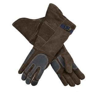 Reinforced Impact Welding Leather Gloves Heat Resistant Kevlar Stitched Long Cuff Industrial Safety Work Gloves USA - Product Image 3