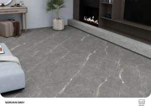 Dalle de porcelaine de luxe moderne 600x1200mm 60x120cm 24x48 pouces, surface sculptée, grand carrelage décoratif pour murs et sols élégants - Product Image 5