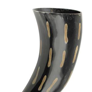 Corne à boire viking avec support en fer pour la consommation à domicile, au restaurant, au bureau et lors de fêtes. Qualité supérieure et de premier ordre. - Product Image 2