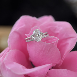 IGI Certified Bridal Jewelry Oval <b>Diamond</b> <b>Ring</b> 14K White Gold 1.60ct D VS1 IGI Engagement <b>Ring</b> - Product Image 6