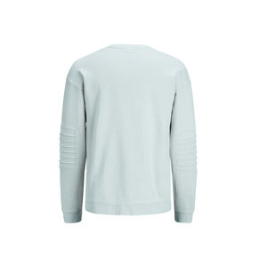 Oversized Heavyweight Zip-Up Hoodie Men Polyester/Cotton Blend <b>Thick</b> <b>Fleece</b> Streetwear Digital Eco-Friendly Plain Zipper - Product Image 2