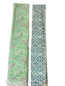 Lightweight Eco-Friendly Floral Cotton Long Women's Shawl Traditional <b>Indian</b> Design Hand Block Printed <b>Scarf</b> - Product Image 5