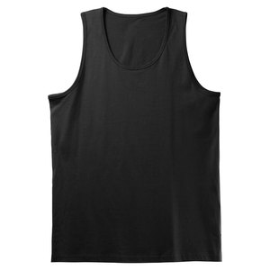 T-shirts sans manches pour hommes, style haut de gamme, coton et polyester, prix de gros abordable, lavables - Product Image 2