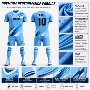 Custom Adult Sublimated Quick Dry Soccer Uniform OEM ODM Football Jersey Shorts Set For Clubs Teams Leagues Manufacture - Product Image 3