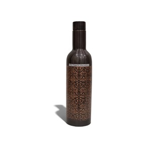 Gourde à eau minimaliste à motifs, importée d'Inde par International Exports. (Cuivre pur certifié) - Product Image 4