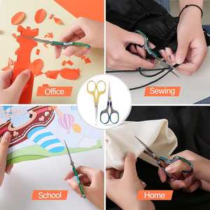 Ciseaux de couture et de broderie de haute qualité, lames affûtées et durables, ciseaux professionnels fantaisie, ciseaux à broderie polis miroir - Product Image 2