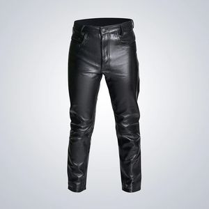 กางเกงยีนส์หนังสีดำ - Product Image 2