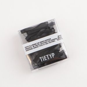 Élastiques à cheveux TIETYP, bandeaux en caoutchouc élastique, couleur unie, minimaliste, moderne, usage quotidien, pour femmes, emballage en carton, fabriqué en Corée - Product Image 3