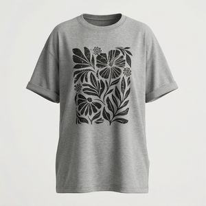 Nueva Llegada, Camisa de Oficina para Mujer, Primavera Otoño, Moda, Estampado Moderno, Vestido Informal para Dama, 240 g/m², 100% Algodón Satinado con Lentejuelas - Product Image 1