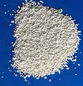 Agrosyn B0801 100lbs Fûts en plastique Poudre de chlore granulée 70% Poudre de choc pour piscine - Product Image 1