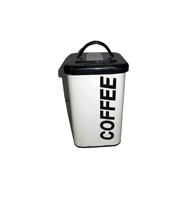 Pot de rangement en métal personnalisé de qualité supérieure avec couvercle sécurisé pour une organisation élégante du comptoir