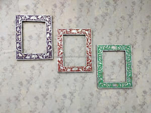 Marco de Fotos Personalizado con Incrustaciones de Hueso, la Elección Perfecta con Diseño de la India - Product Image 4