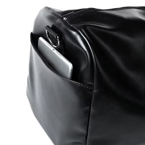 Bolsa de Viaje Deportiva de Lujo, Grande, Unisex, de PVC, con Cierre de Cremallera, para Fin de Semana, Gimnasio, Viajes, con Compartimento para Zapatos - Product Image 4