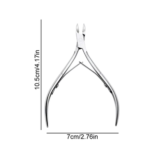 Outils de soin des ongles professionnels de haute qualité en acier inoxydable, ciseaux de précision, instrument de manucure et de pédicure - Product Image 4