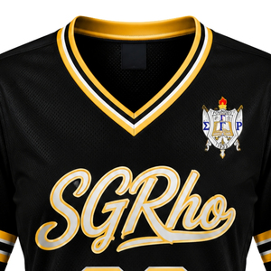 Camiseta de Fútbol Personalizada para Mujeres de Sigma Gamma Rho, Camiseta Deportiva con Letras Griegas de la Hermandad, Uniforme Deportivo Personalizado - Product Image 3