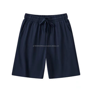 Prêt à expédier 5XL haute qualité entraînement Fitness course français éponge pantalons d'entraînement hommes sport décontracté Logo personnalisé Shorts - Product Image 4