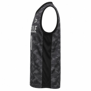 DRAVELLE Men's Sleeveless Basketball Jersey V-Neck Camouflage <b>Mesh</b> Breathable Athletic Tank <b>Top</b> 21 - Product Image 4