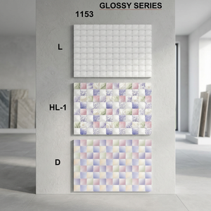 Ceramic <b>Wall</b> Tiles 200x300mm Digital Glazed 8x12 Inch Modern Plain Color For Algeria Bathroom Exterior Vistaar - Product Image 3
