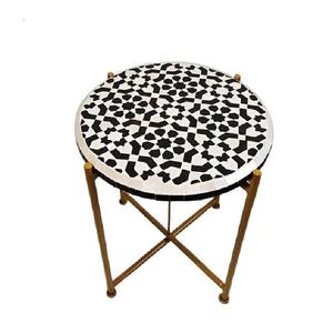 Mesa de Centro de Hierro con Acabado Esmaltado Moderno, de Lujo, Personalizable para Dormitorio, Tamaño, Forma y Color a Medida - Product Image 3