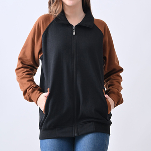 Women Oversized Hooded Fleece Jacket Full <b>Zipper</b> Thick Warm Autumn Winter Outerwear - Product Image 1