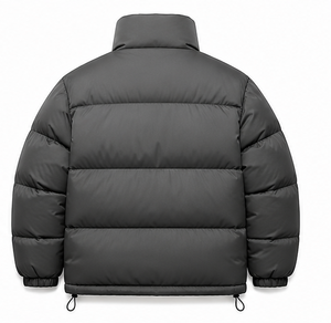 เสื้อแจ็คเก็ตพัฟเฟอร์คอตั้งคุณภาพสูงสำหรับผู้ชายแบบมีซิป - Product Image 6