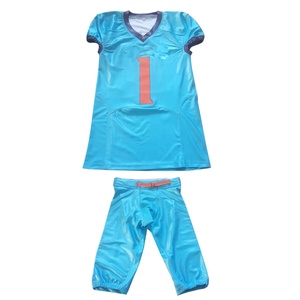 El Mejor Uniforme de Fútbol Americano Personalizado para Adultos, Transpirable, Tallas Grandes, Conjuntos de Entrenamiento con Impresión Digital, Antibacteriano, 100% Poliéster - Product Image 1