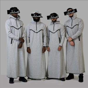 Minimalist Mandarin Collar <b>Thobe</b> – Modern Slim Fit Jubba for Professional Daily Wear - Product Image 4