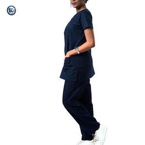 Tenue de travail pour femmes, professionnels de la santé, confortable, style blouse, ensembles uniformes - Product Image 2