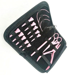 Kit Profesional de Extensiones de Cabello Rosa para Salón y Uso Personal, Juego Completo de Herramientas para Extensiones de Cabello para una Aplicación Fácil - Product Image 2